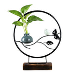 Vase soliflore inspiration Nature   (Céramique & Acier) - Vignette | Vase Cute