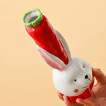 Vase Soliflore Tête de Lapin et Carotte - Vignette | Vase Cute