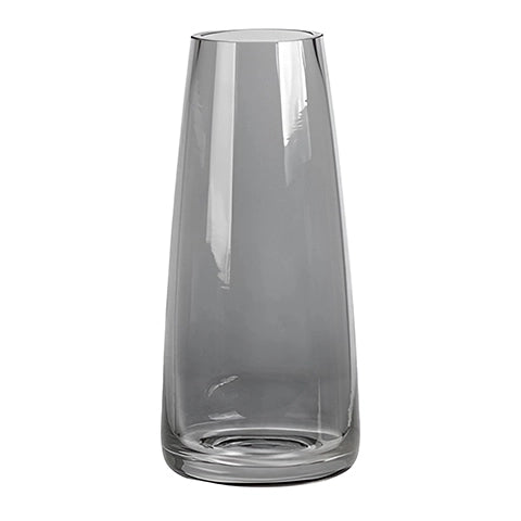 Vase translucide reflet irisé en verre modèle Gris.