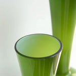 Vase Vert Boule au Col Élancé - Vignette | Vase Cute