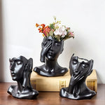 Vase Visage Femme Esthétique   (Céramique) - Vignette | Vase Cute