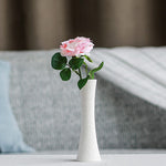 Soliflore blanc ou gris forme sablier   (Céramique) - Vignette | Vase Cute