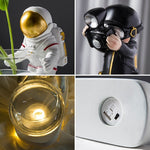 Soliflore astronaute ou plongeur lumineux   (Verre & Résine) - Vignette | Vase Cute