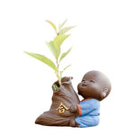 Soliflore petit moine heureux   (Céramique) - Vignette | Vase Cute