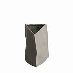Vase artistique difforme blanc, gris ou kaki   (Céramique) - Vignette | Vase Cute