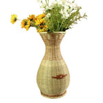 Vase Bambou Artisanal pour Fleurs Séchées   (Bambou) - Vignette | Vase Cute