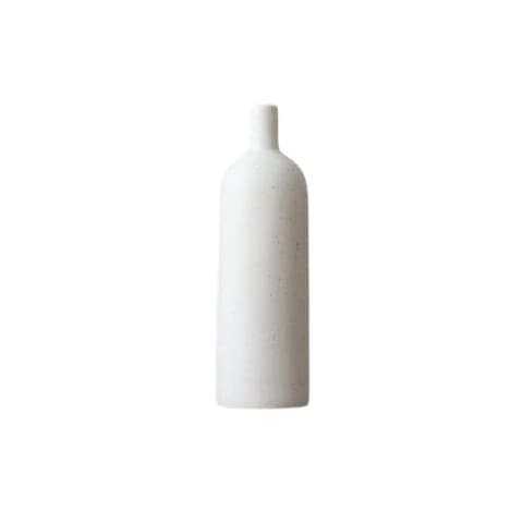 Vase blanc moucheté aux formes variées en Céramique présentation Style 4