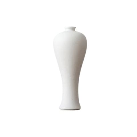 Vase blanc moucheté aux formes variées en Céramique présentation Style 6