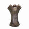 Vase créatif Arbre de la sagesse expressif en Résine présentation sur fond blanc.