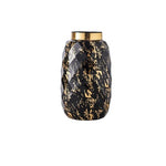 Vase créatif blanc ou noir doré effet marbre   (Céramique) - Vignette | Vase Cute