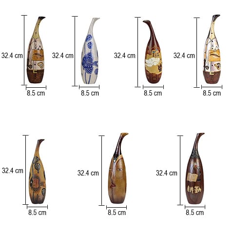 Vase créatif forme bec de cygne en Céramique dimensions pour tous les styles