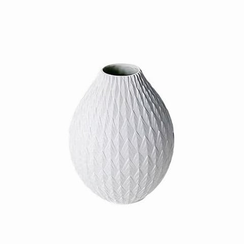 Vase créatif moderne à motifs blancs en Céramique Style A