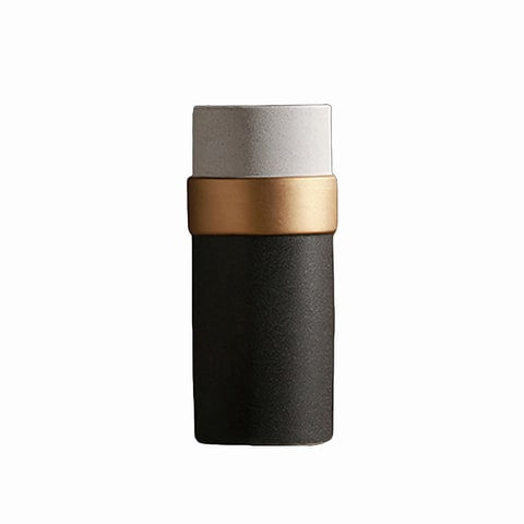 Vase créatif nordique tricolore chic en Céramique Style C