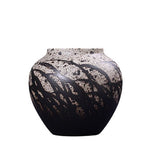 Vase en céramique artisanal motif herbes folles   (Céramique) - Vignette | Vase Cute