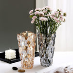 Vase luxueux reflet or ou gris   (Cristal) - Vignette | Vase Cute