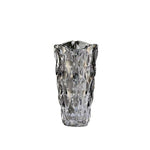 Vase luxueux reflet or ou gris   (Verre de Cristal) - Vignette | Vase Cute