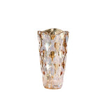 Vase luxueux reflet or ou gris   (Verre de Cristal) - Vignette | Vase Cute