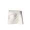 Vase minimaliste blanc quatre sens style A