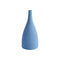 Vase Minimaliste Effet Granité Bleu en céramique modèle A 20cm