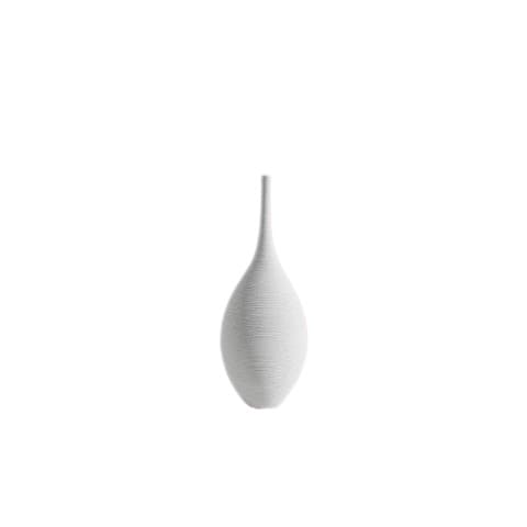 Vase modèle Blanc / Moyen présentation sur fond blanc