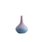 Vase moderne nordique dégradé pastel en céramique présentation style A.