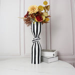 Vase noir et blanc marin décoration pour bureau   (Résine) - Vignette | Vase Cute