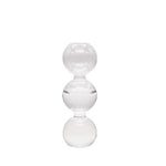 Vase transparent bulles superposées   (Verre) - Vignette | Vase Cute