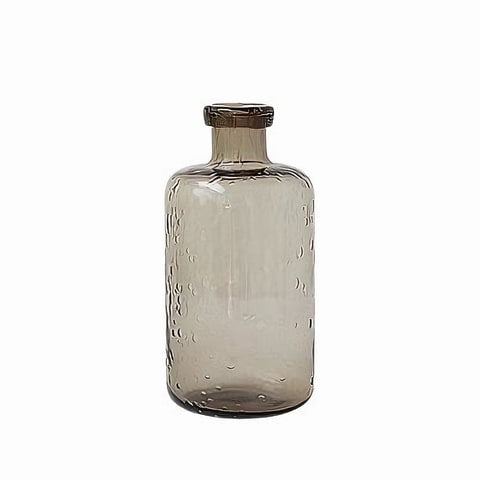 Vase bulle verre bullé modèle Marron 1 