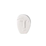 Vase Visage Blanc Atypique Expressif   (Céramique) - Vignette | Vase Cute