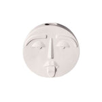 Vase visage blanc atypique expressif   (Céramique) - Vignette | Vase Cute